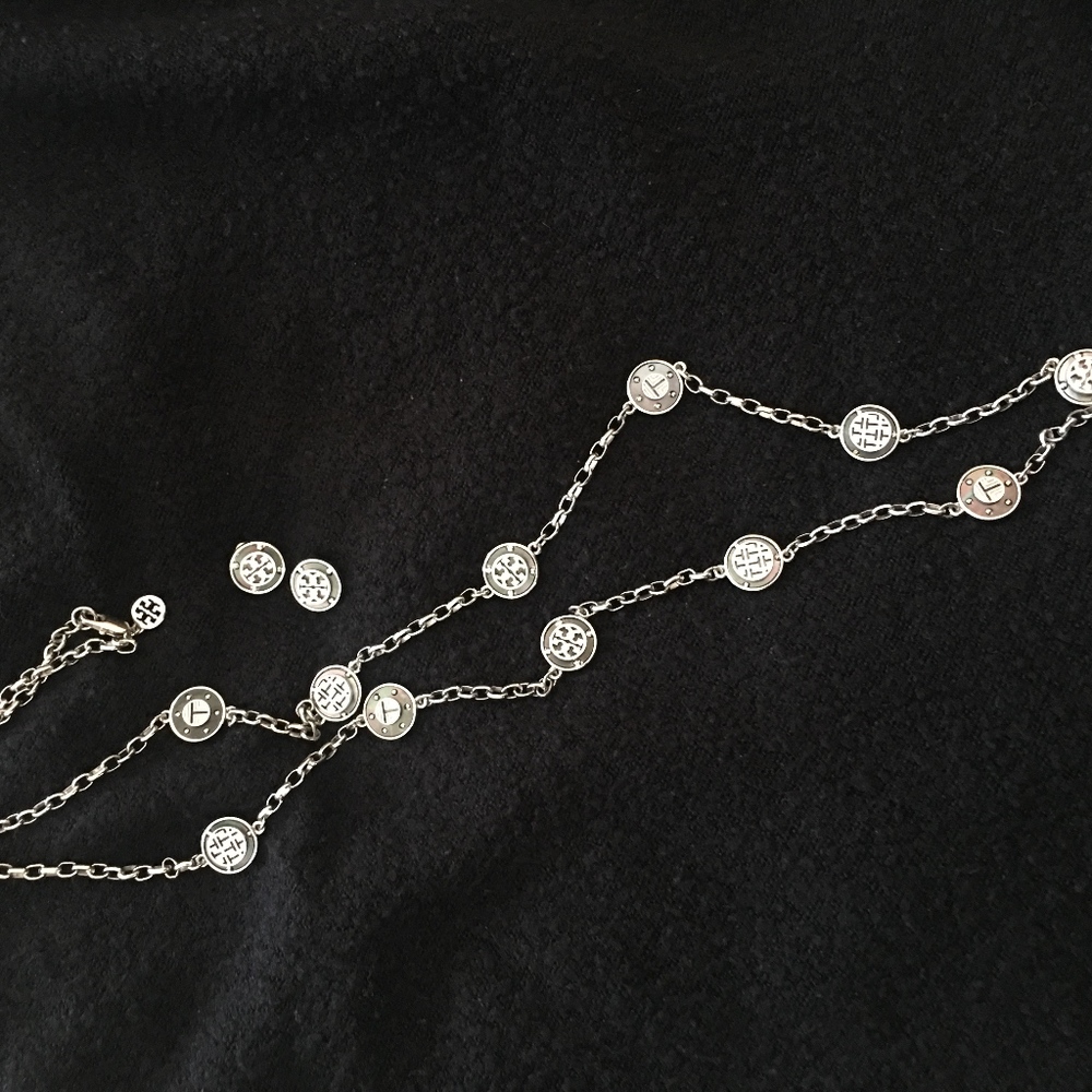 Tory Burch Necklace & Earrings
